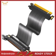 [Redpowderyan] PCIE 4.0 Extension Cable, 16x Shielded High Speed GPU Riser Cable with PCI Express Po