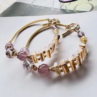 鈦晶手排半鐲設計 紅超七 魔鬼銀髮