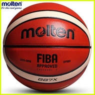 ♞,♘,♙Molten Basketball GG7X Size 7 Size5 Size6 Bola Keranjang PU Material Ball Free Pump