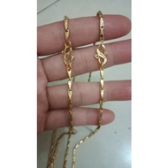 24k GOLD PLATED RICE NECKLACE