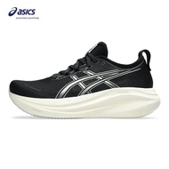 ASICS Men GEL-NIMBUS 27 Running Shoes in Black/Lake Grey