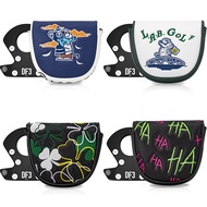 Golf Putter Protective Cap Cover Suitable for LAB DF3 Putter Cover Square Middle Rod Cushioning Magn