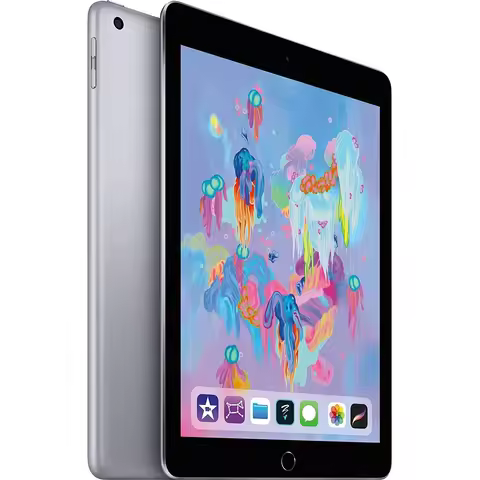 Apple iPad (6th Gen) 9.7" Tablet 32GB WiFi, Space Gray (Scratch and Dent)