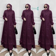 BEST DEALS HAYYA DRESS NEW BRUKAT ML XL XXL XXXL DRESS BRUKAT HAYYA DRESS LUXURY PARTY GAMIS CRINKLE