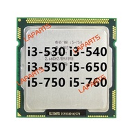 I3-530 i3-540 i3-550 i5-650 i5-660 i5-750 i5-760 CPU Processor LGA 1156