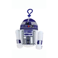 STAR WAR R2D2 7" PLUSH COIN BACKPACK CLIP