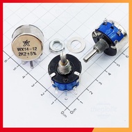 WX14-12-222 Variable Resistor, Potentiometer 2.2 KOhm 3W 5% Shop