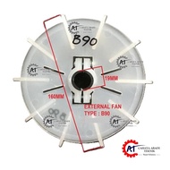 B90 4P DYNAMO FAN - MOTOR FAN - COOLING FAN - EXTERNAL FAN