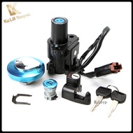 KuLeyp ล็อคสวิตช์จุดระเบิดรถจักรยานยนต์สำหรับ Honda CRF250L CRF250LA CRF250L LA CRF250L ฝาครอบถังน้ำ