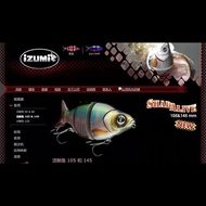 Japan Izumi Swimbait Shad Alive80mm10.5g Knotted Fish Swimming Bait Lure Bait Welfare 8-6t