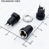 [10 Pieces]- DC022B-5521 Female DC Power Connector 5521 2.1mm Needle Wire Connector TechZone Viet