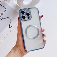 เคสโทรศัพท์แบบใสแม่เหล็กทันสมัย เข้ากันได้กับ iPhone Galaxy Redmi OPPO A16/A17/A18/A38/A53/A54/A57 4