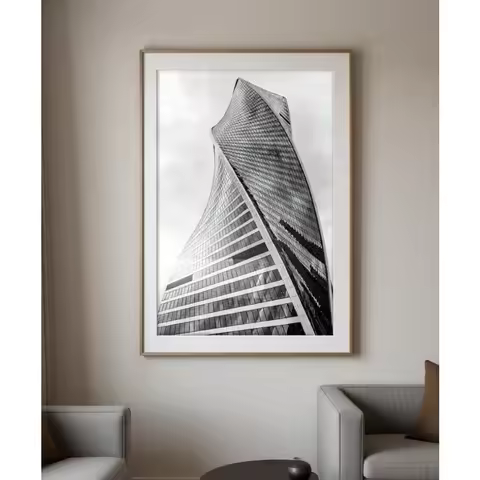 24x36 White Poster Frame 2 Pack for Pictures and Art Prints Horizontal or Vertical Wall Mount