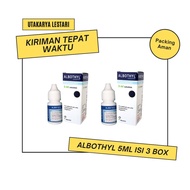 [Paket] Albothyl Concentrate 5ML Isi 3 Box Untuk Sariawan dan Bibir Pecah Pecah Mengobati Sariawan