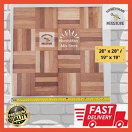 Floor Wood Parquet 20" x 20" / Floor Wood Parquet 19" x 19" ( belum warna)