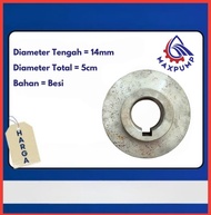 MAXPUMP Puli / Pully / Pulley Dinamo Kompresor Angin A1 5” 7” 8” -14mm 16mm 19mm 24mm 28mm Pully Mes