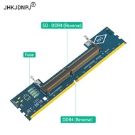 Laptop SO DDR4 RAM to Desktop DDR4 Adapter Card, Memory Tester SO DIMM 4 to ddr4 Converter