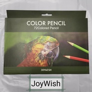 Quality 72pc Colour Pencils JoyWish Colour Pencil EcoFriendly Colouring Drawing Crayons Art Pencils
