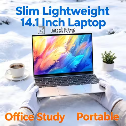 Trendy Original Gaming Laptop 14.1" 120Hz Ultra-clear FHD IPS Screen Intel N95 5000mAh 32GB/2TB SSD 