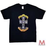 Guns N' Roses Appetite Destruction Colored Rockband Rock Band Cotton Sportswear Oversize Men'S T-Shirt