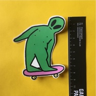 Alien Skate Sticker