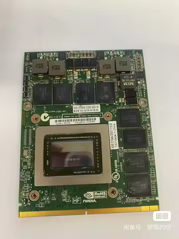 Quadro 3000M Q3000M GDDR5 2G N12E-Q1-A1 Placa de vídeo VGA 0RDJT7 HP DELL 180-11044-1002-A0