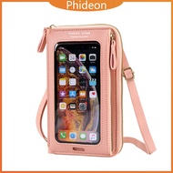 Phideon Touch Mini Wallet Screen Mobile Phone Bag Shoulder Transparent