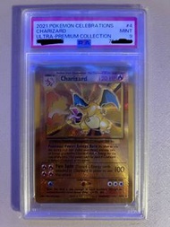 2021 寶可夢卡 金屬 噴火龍 Psa 9 2021 Pokemon Celebrations Charizard Ultra Premium Collection 4/102 Metal cgc 