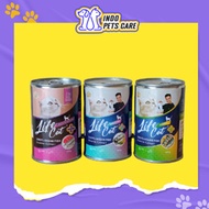 Life Cat Can 400gr Wet Cat Food Can Wet Food Kitten Adult, cat food, Lifecat cat food
