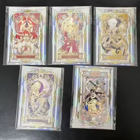 Honkai：star Rail Castorice Hycine Limited Edition Metal Card Cipher Collectibles Souvenir Fans Postc
