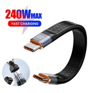 PD 240W USB 4.0 Gen3 FPC Cable 5A Fast Charging USB C to Type C Thunderbolt 3 8K 60Hz  40Gbps Data C