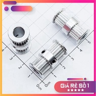 GT2 Gear, 20-Tooth Double Pulley, 2mm Step, 9mm Belt Groove, 8mm Hole Regular Electronic