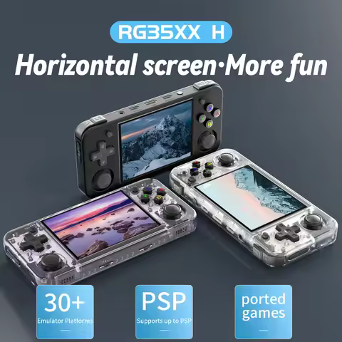 ANBERNIC RG35XX H Handheld Game Console Linux 3.5 Inch IPS Screen H700 Retro Video Games Player 3300
