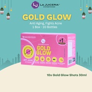 LA JUICERIA Gold Glow Honey Turmeric Shot (10 Bottles)