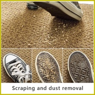 ✁ ✒ ♧ Modern big Buri mat carpet Anti-Slip Floor Mat abaca rug Welcome door Outdoor Dust Control Ma