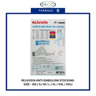 (TED SOCKS) REJUVEIN ANTI EMBOLISM STOCKING - SIZE SS / S / M / L / XL / XXL / XXL