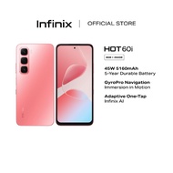 Infinix Hot50i/Hot60i Smartphone (8GB+256GB) with free screen protector MediaTek Helio G81 5000mAh 1