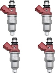 GAKULO 4pc/lot Fuel Injector Nozzle, for CAMRY, VISTA 1.8 4SFE SXS11 ST190 Engine 23250-74130 232507