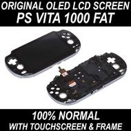 Original OLED LCD Screen For PS Vita 1000 FAT Touch Screen with Frame