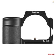Andoer Camera Cage Aluminum Alloy Video Cage with Cold Shoe Mounts Numerous 1/4 Inch Threads Replace