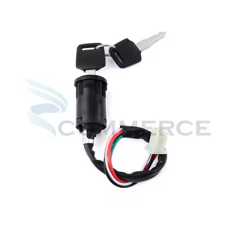 ATV Ignition Switch With Key & Lock for Most Quad Dirt Bikes 50cc/70cc/110cc/125cc/150cc/250cc Motor