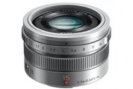 Panasonic 15mm f/1.7 ASPH Leica DG LEICA 15 1.7 大光圈定焦鏡 銀色  sliver 手動調光圈環