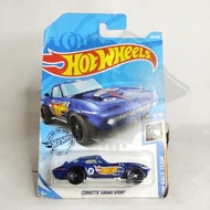 DIECAST HOTWHEELS REAL CARS CORVETTE GRAND SPORT, HOTWHEELS CORVETTE NOT MINT
