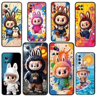 Realme 3 5 6 7 8 Pro 5i 5s Q 6i 7i Compatibility TPU Phone Cases Soft protective cover Cute Labubu D
