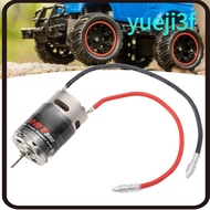 YUEJI RC Brushed Motor, Stainless Steel 390 28T Brushed RC Motor, Durable High Torsion Low Noise RC 