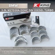 KING Bearing BMW 3.0L N57D30 Diesel for E70 E71 E90 F01 F02 F07 F10 F11 F12 F15 F16 F25 F26 F30 F31 
