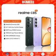 [PROMO] realme C85 5G/4G (24GB*(8+16)RAM + 256GB ROM) | 7000mAh Titan Battery | 144Hz Display |