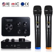 Sound Town Wireless Microphone Karaoke Mixer System, Supports HD ARC, Optical (Toslink), Smart TV, M