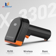 GTCODESTAR GT-3302 Wireless 2D Barcode Scanner 2.4G QR Code Reader 1D Handheld Barcode Reader Wired
