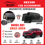 Honda HRV 2013-2024 Magnetic Sunshade 【4pcs】